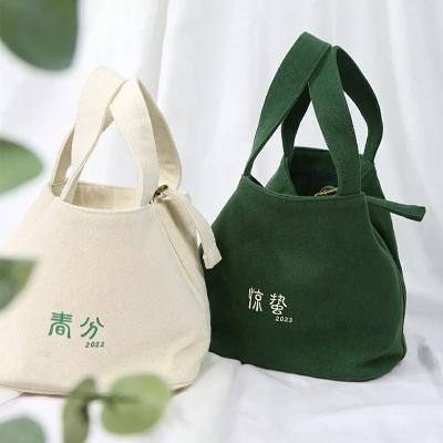 China Fashion Women Ladies Cotton Canvas Beach Tote Bag Essential Everyday Crossbody Tote Handbag Portable Bag for sale