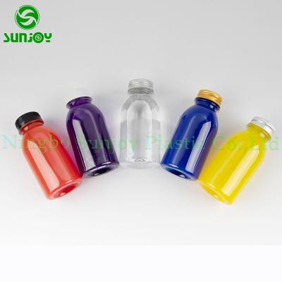 China Beverage custom your logo Transparent PET wholesale Cold Brew coffee Plastic Bottles 250ml Juice Beverage smoothies Bottles package for sale