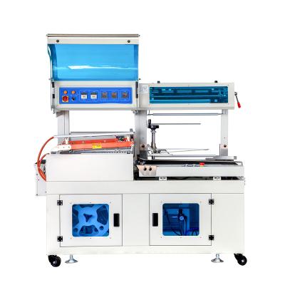 China Automatic Food Shrink Packaging Machine Shrink Wrap and L Bar Sealing Machine Tunnel for sale