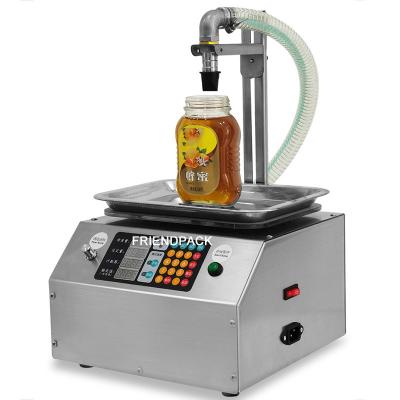 China UPK-L15 Food Weighing Filling Machine Honey Sesame Paste Edible Oil Glue Viscous Liquid Automatic Glue Filling Machine for sale