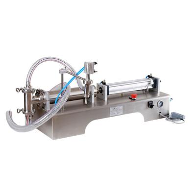 China Food Semi-automatic Pneumatic Piston Bottle Viscous Liquid Liquid Filling Machine For Honey Perfume Liquid Hand Sanitizer for sale