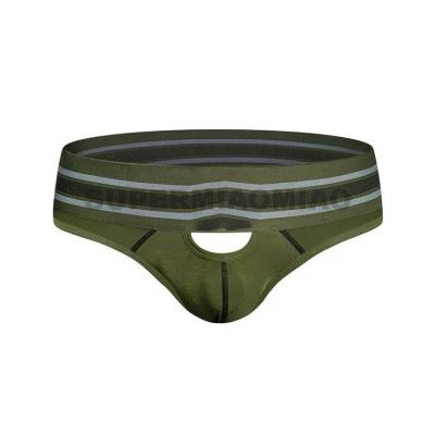 China Antibacterial Front Hole Men's Jockstraps Jockstrap Backrest Men's Jockstrap Wide Strap Seamless Men's Jockstrap for sale