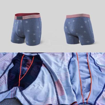 China Separate Pouch Mens Underwear Cheap Mens Underwear Antibacterial Briefs Custom Mens Underwear Trunks for sale