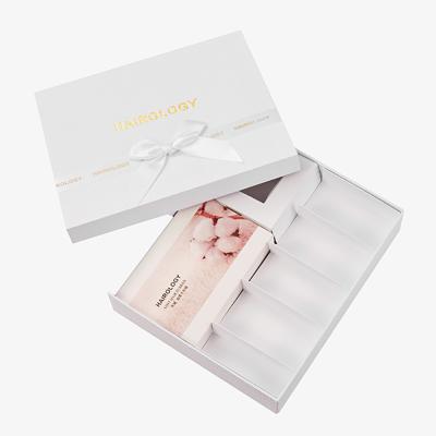 China Recyclable Customized Cosmetic Paper Packaging Essential Oil Base Rigid Lid And Gift Boxes With Store for sale