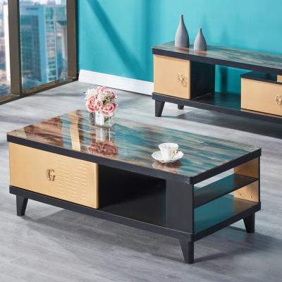 China Fashion Traditional Popular Glass Top Design Cheaper Coffee Table for sale