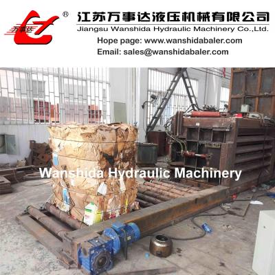 China Horizontal Waste Paper Baler for sale