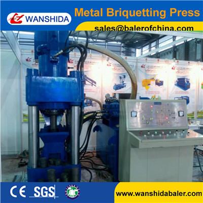 China Y83-5000 Aluminum Sawdust Briquetting Press Machine 30kW PLC Automatic Control for sale