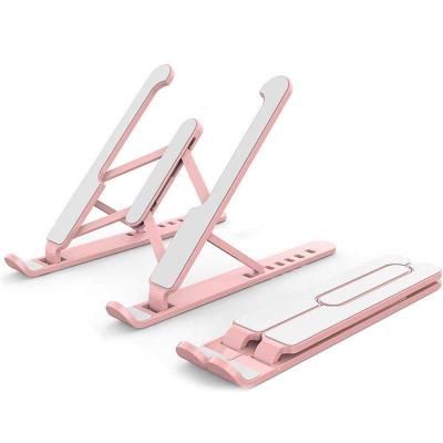 China 2021 Rotating Fold Factory Laptop Stand Easy-carry Portable Invisible Portable Invisible Stand for sale