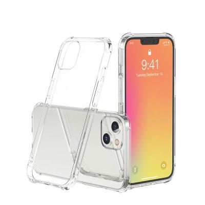 China Wholesale Shockproof TPU Silicone Phone Case For iPhone 11 12 13 mini pro Max Ultra Clear Soft Covers And Anti Scratch Cell Phone Cases for sale