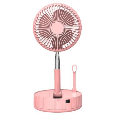 China Easy Storage Customize Logo Charging Fan Handheld Small USB Battery Powered Personal Electric Rechargeable Portable Mini Folding Fan for sale