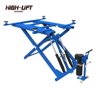 China Hot Sale Portable Garage Lift Car Lift Scissor Lift 2800kgs 2800kg for sale