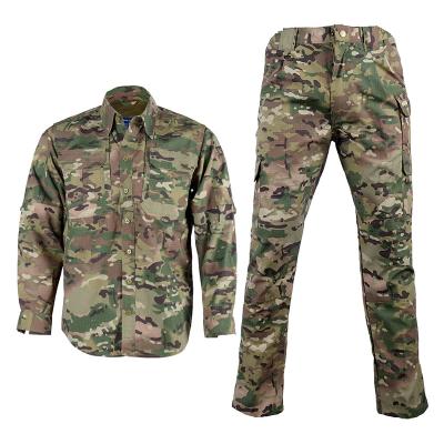 China 2022 Field Breathable Combat Long Sleeve Camouflage Uniform Tactical Uniform for sale