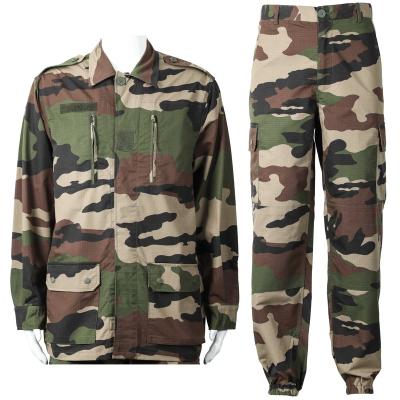 China F1/F2 France Breathable Combat Set Uniform Jacket And Pants Camouflage Uniform With Customized Button for sale