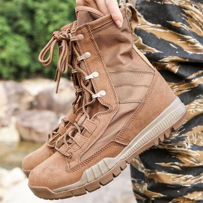 China Outdoor Activies Wolf Warriors Tactical Boots Men Women Hunting Boots Whip Desert Safety Work For Lovers Combat Ankle Boots for sale