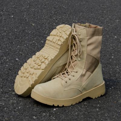 China Outdoor Custom Wholesale Khaki Activities Combat Shoes Abandon Officer Tactical Desert Men Boots for sale