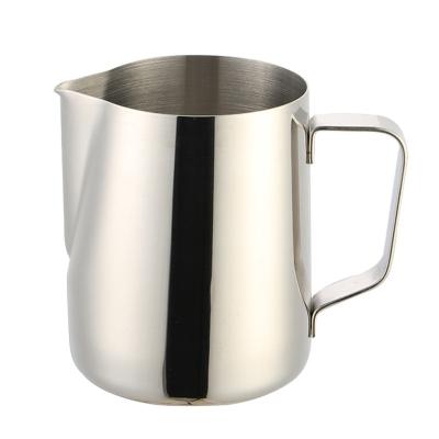 China Stocked Logo Template Design Milk Pitcher Custom Design Milk Frothing Pitcher Milk Jug Stainless Steel for sale