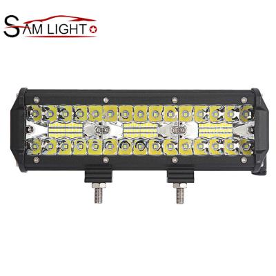 China 10 inch 120w 4WD Light Bar Combo Diecast Aluminum Housing Led Boat Led Driving Lamp for sale