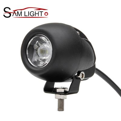 China Auto Parts Diecast Aluminum Housing Accessories Led Work Light 10w 2inch Round LED WORK LIGHT Fit Small Motorcycle Bike for sale