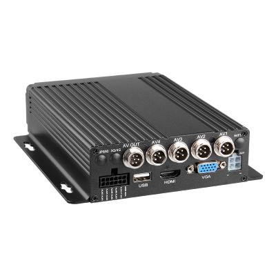 China Factory MDVR 4 Channel 1080P AHD Two SD DVR Mobile Video Recorder For Vehicle Truck Bus RV Van G1-PT for sale