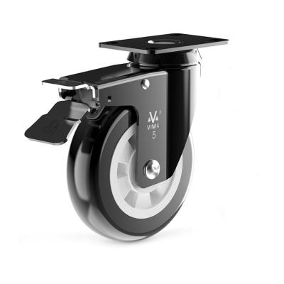 China Rigid High Quality Load Bearing Adjustable Hammer Caster Swivel Heavy Duty Leveling Wheels For Sale for sale