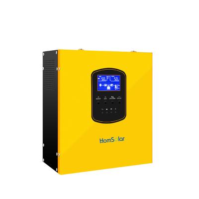 China 12V 1200W Off-Grid Solar Inverter 220V Split Phase Solar Inverter Work With Lead Acid 12V And Lithium Battery Support Mains 470*335*210mm for sale