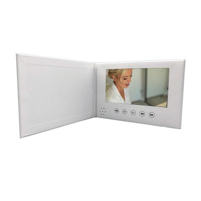 Китай 7 inch hd lcd screen display blank a4 a5 business video brochure greeting card продается