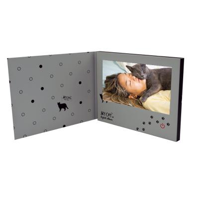 China Europe Pets Product 7inch Screen Full Color Custom Pet Memorial Digital Printing Album for sale