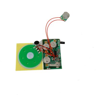 China Europe Custom Programmable Push Buttons Module Recordable Sound Sound Module For Greeting Card for sale