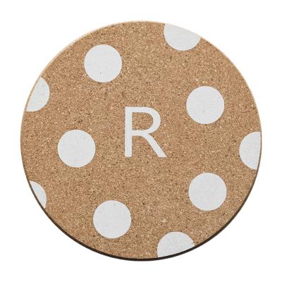 China Sustainable Fashion Dot Round Many Size Recycle Square Rug Thick Portable Round Wooden Place Mat for sale