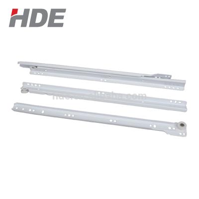 China Modern Zinc-coated Soft Closing Drawer Slides Quality Hardware Drawer Slide Runner for sale