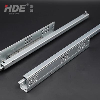 China Easy Cheap Sideboard Drawer Slides Soft Narrow Undermount Drawer Slides for sale