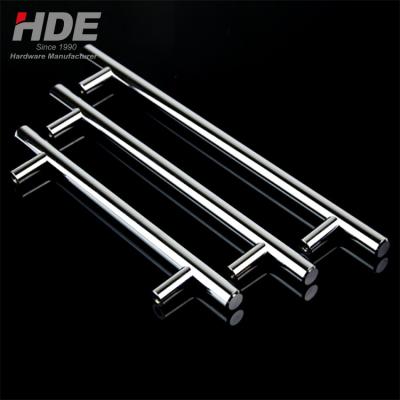 China Modern Furniture Accessories Pull Stainless Steel T Bar Handles For Cabinet Fittings for sale