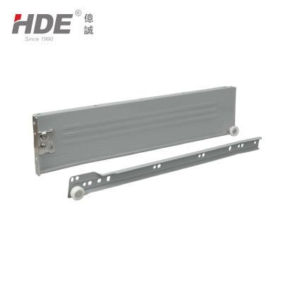 China Modern HDE Quality Metal Furniture Slide Manufacturers Easy Closing Wholesale Drawer Roller Slide for sale