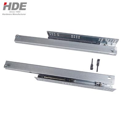 China Modern High Quality Hidden Stainless Steel Drawer Slide With Lock Pin for sale