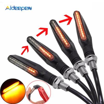 China Hot Selling Amber Lights Retro/Cafe Runner Aideeepen Amber Lights LED Sequential Overflowing Indicator Lamp Turn Signal Light for sale