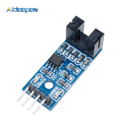 China Sensing LM393 slot type IR optical coupler speed sensor module 3.3V-5V connect relay buzzer module for sale