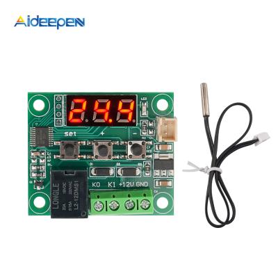 China DC12V W1209 Digital Thermostat Red Temperature Control -50-110C + Sensor 010617 for sale