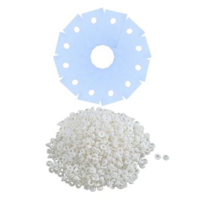 China White Silicone Transistor TO-220 Gasket Insulation Gasket + Plastic Pads Silicone for sale