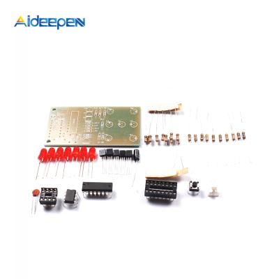 China NE555 NE555 LED Dies Module CD4017 DIY Electronic Kit 5mm LED 4.5-5V ICSK057A Red Electronic Fun Kit for sale