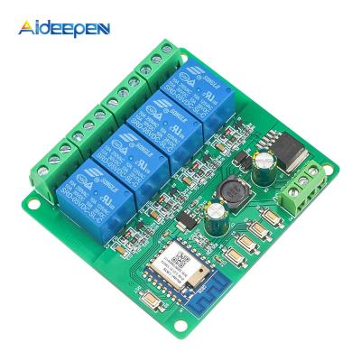 China 4 Channel AC 90-250V Smart WiFi Switch Relay Module Remote Control Mobile APP X-HX0006A for sale