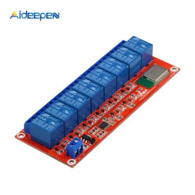 China 5/12V 8 Channel Relay Module Wireless Remote Control 8CH Mobile Phone X-CX0008A X-CX0008B for sale