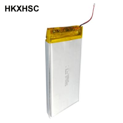 China Video Game Player High Capacity 3.7V 1265135 Rechargeable 10ah Lithium Battery for sale