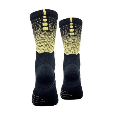 China Black Famous Brand High Grade Brand Terry Basketball Socks Elite QUICK DRY for sale