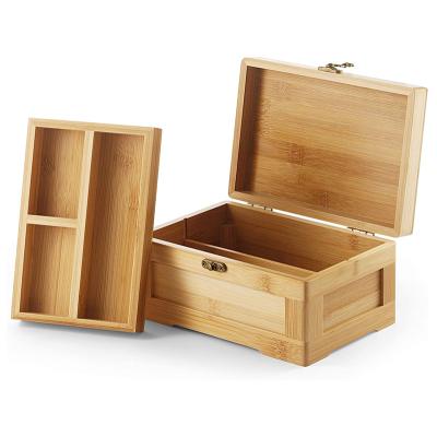 China Rolling Wooden Tray Stash Box Large Disposable Wholesale Dismountable Bamboo Stash Box for sale