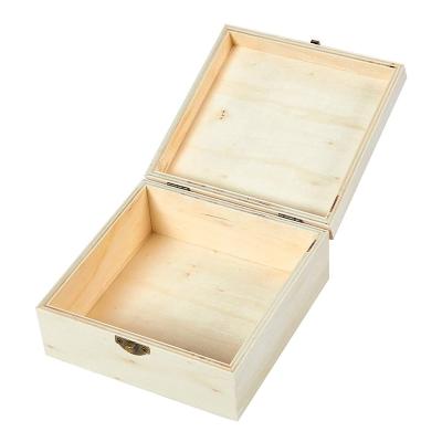 China Custom Materials Pine Watch Box Weed Stash Box Repurposed Solid Wood Jewelry Storage Box for sale