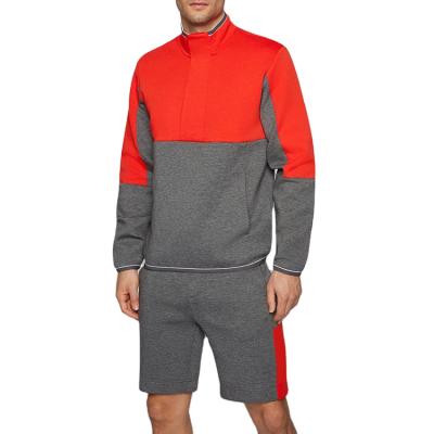 China OEM Breathable Sportswear Long Sleeve Men Tracksuit For Training / Gym for sale