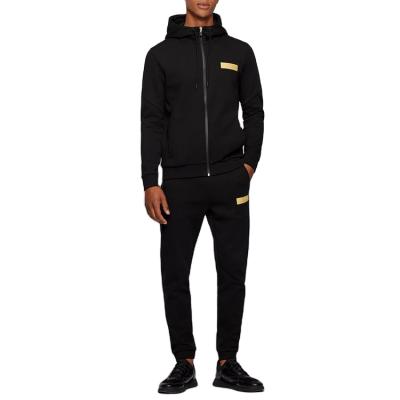 China Autumn Fitness Breathable Sports Zipper Hoodies Men's Casual Sweatsuit Running Tracksuit for sale