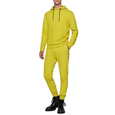 China Breathable Selling Jogger Pullover High Quality Hoodie Men Two Piece Training Tracksuit for sale