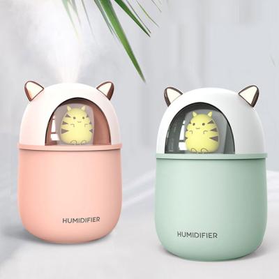 China Color Changing LED Light 300ml Air Aromatherapy Scent Diffuser Luftbefeuchter Home Nathome Wet Portable USB Humidifiers With Water Connection for sale