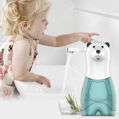 China Foam Kitchen Sanitizer Plastic Automatic Bamboo Foam Hand Soap Dispenser Soap Dispenser Sensor Touchless Liquid Soap Dispenser for sale